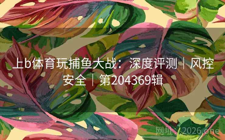 上b体育玩捕鱼大战：深度评测｜风控安全｜第204369辑  第2张