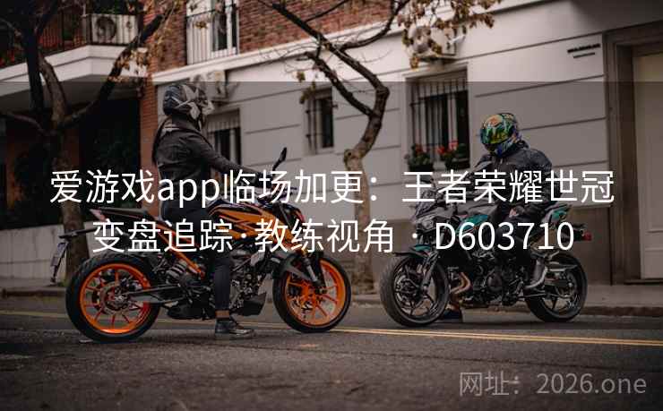 爱游戏app临场加更：王者荣耀世冠变盘追踪·教练视角 · D603710  第2张