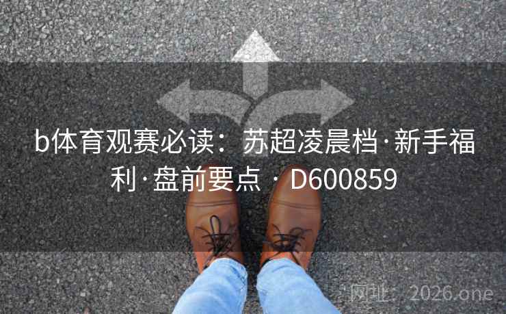 b体育观赛必读:苏超凌晨档·新手福利·盘前要点 · D600859 第1张 b体育观赛必读:苏超凌晨档·新手福利·盘前要点 · D600859 第1张