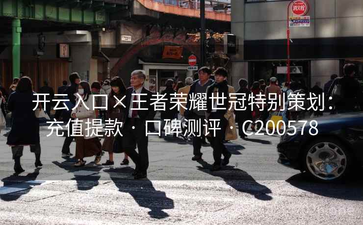 开云入口×王者荣耀世冠特别策划：充值提款 · 口碑测评 C200578  第1张